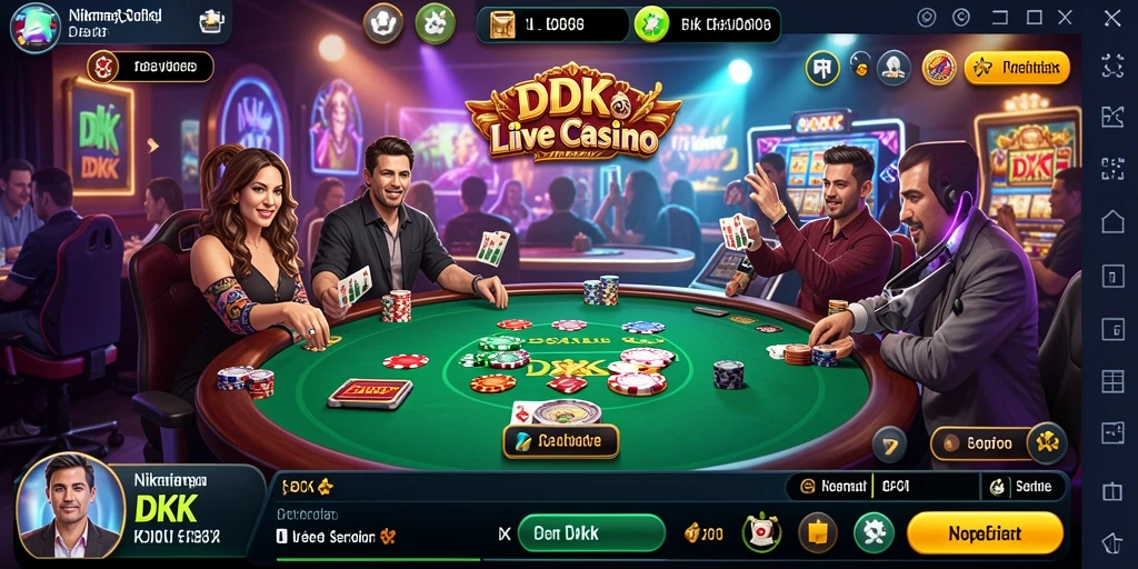 Tampilan gameplay DKK yang menghibur dan mendebarkan.