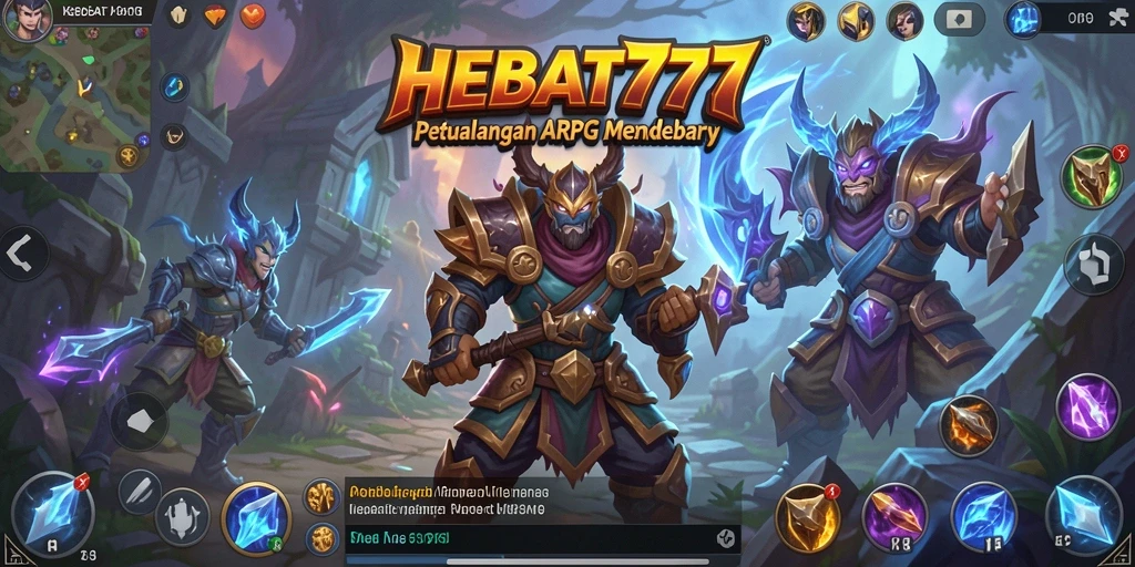 Tampilan menarik dari gameplay HEBAT777 dalam petualangan ARPG.