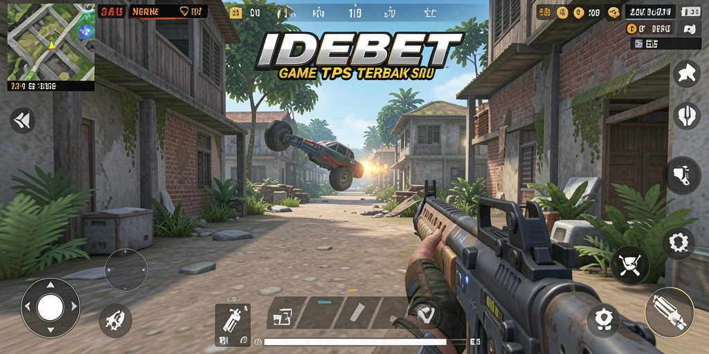 Screenshot gameplay menampilkan aksi seru dalam game TPS.
