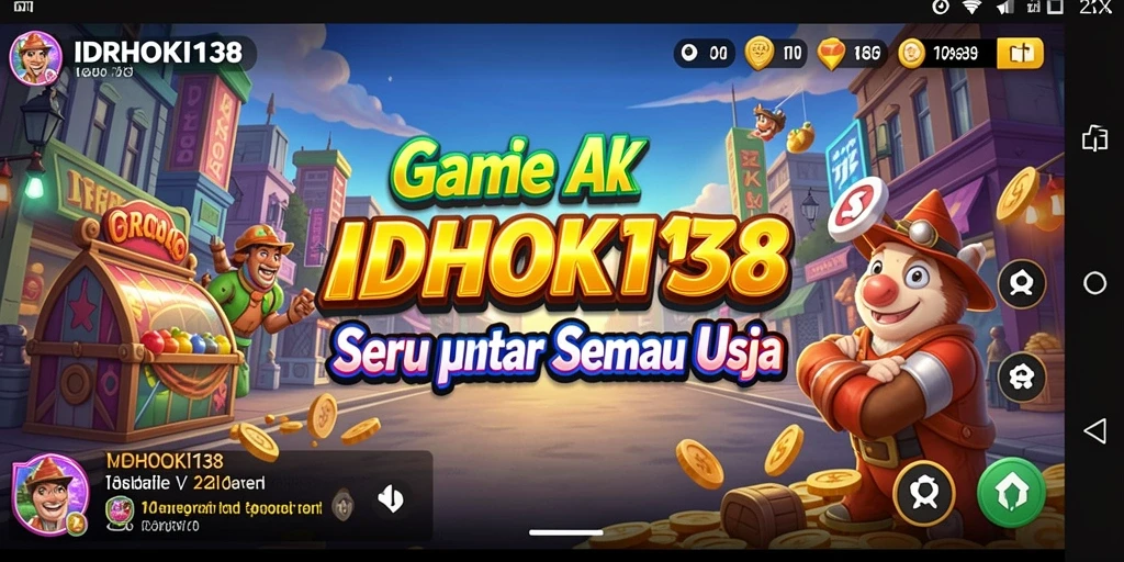 Tampilan gameplay seru dari IDRHOKI138 yang penuh tantangan.