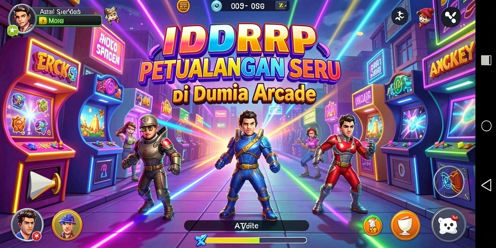Gameplay seru IDRRP dengan grafik menawan dan tantangan tingkat tinggi.