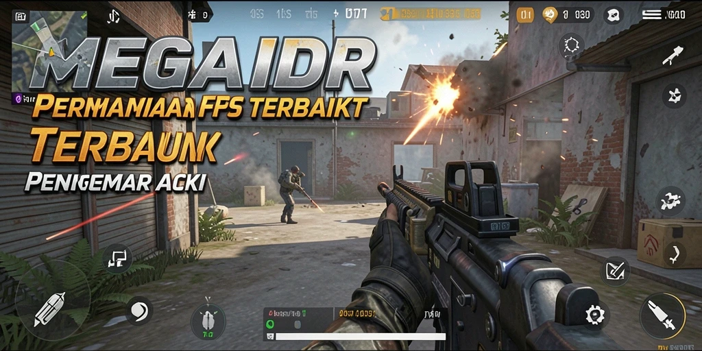 Gameplay MEGAIDR yang intens dan mendebarkan di setiap pertempuran.