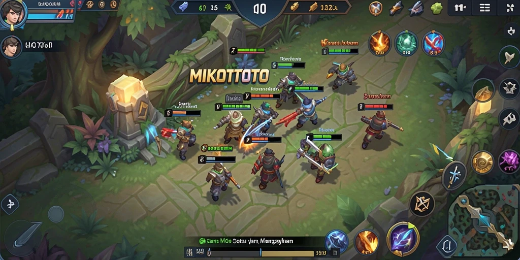 Screenshot gameplay MIKOTOTO yang menegangkan dan penuh aksi.