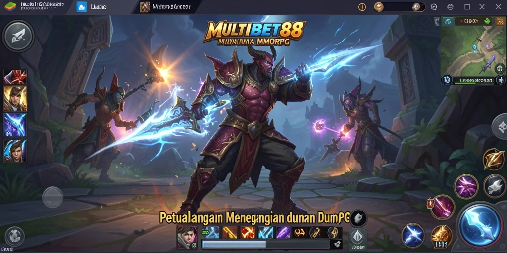 Screenshot gameplay MULTIBET88 yang menampilkan aksi petualangan seru.