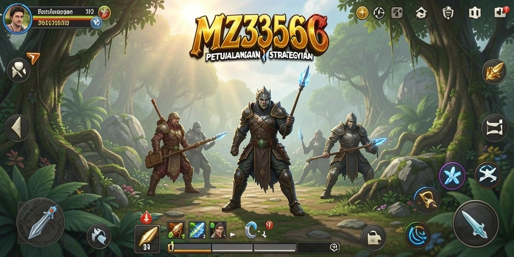 Skrinsot gameplay MZ356 menampilkan pertempuran strategi yang mendebarkan.