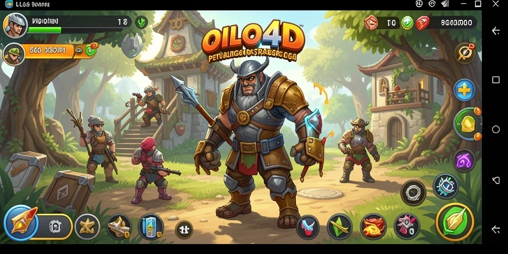 Tampilan gameplay menarik OLLO4D dengan elemen strategi yang mendalam.