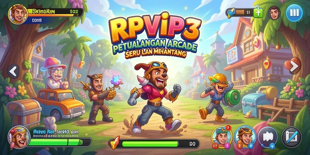 Screenshot gameplay RPVIP3 menampilkan aksi seru dan grafik menarik.