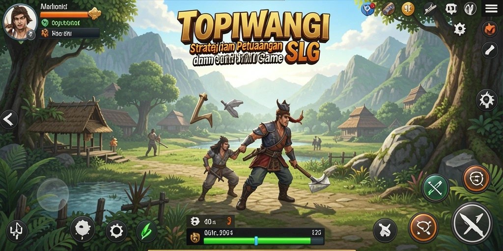 Gambaran menarik dari gameplay di TOPIWANGI.