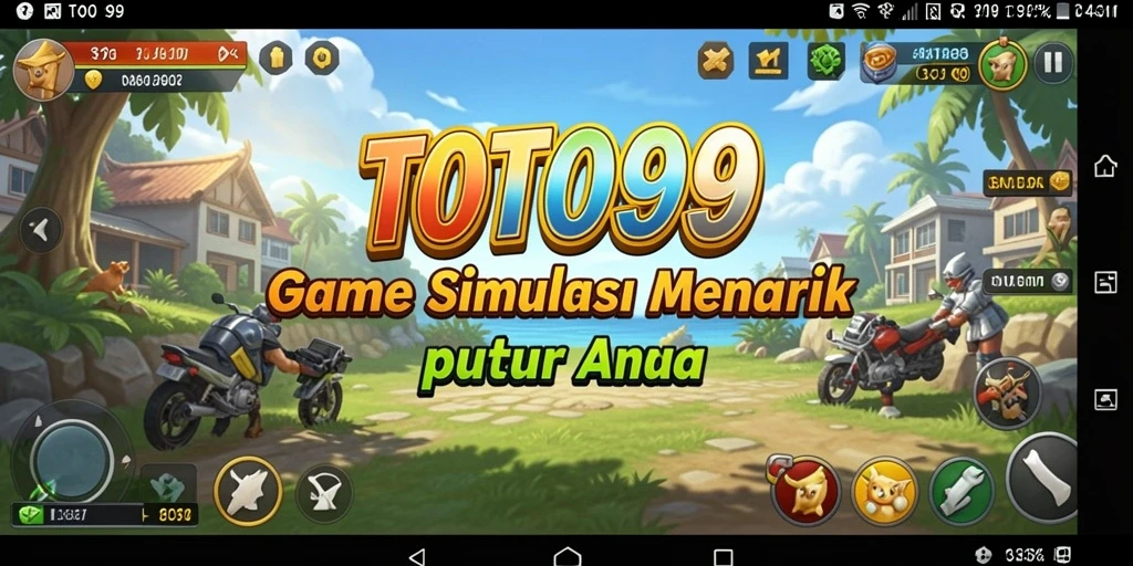 Tampilan gameplay TOTO99 yang menarik dan interaktif.