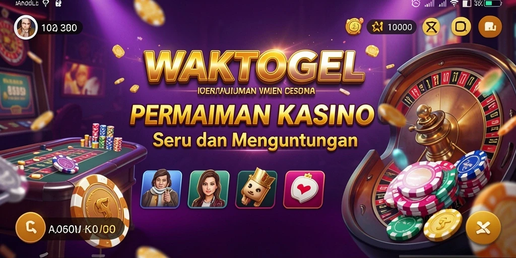 Tampilan seru dari gameplay Kasino WAKTOGEL yang mengasyikkan.